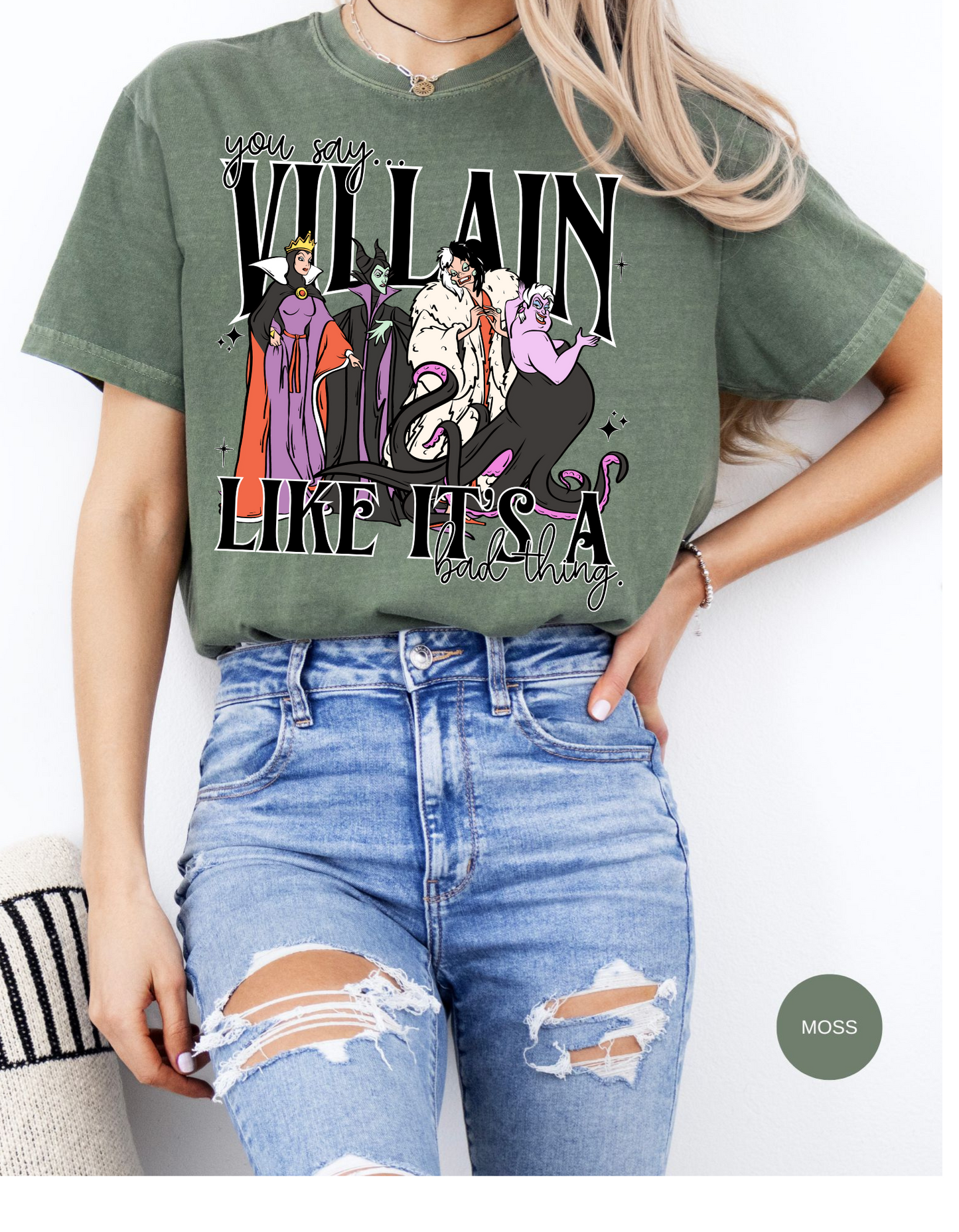 Villain Chic: Embrace Your Dark Side Tee