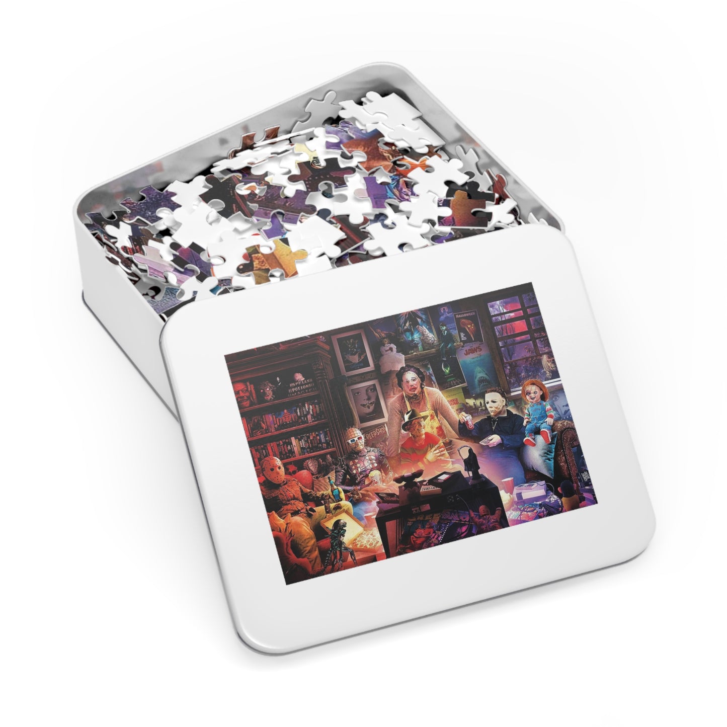 Horror Watch Halloween Party-Jigsaw Puzzle (252, 500,1000-Pieces)