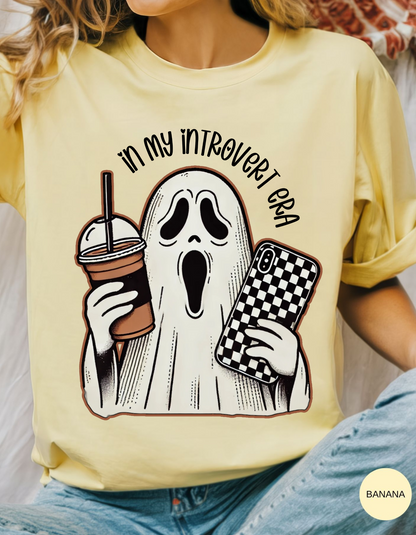 Ghostly Introvert Era Tee