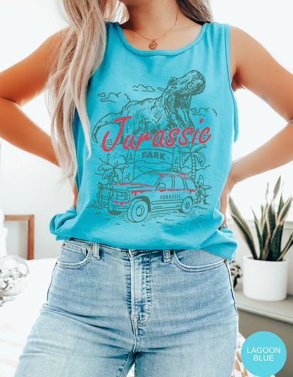 Vintage Dino Adventure Tank Top