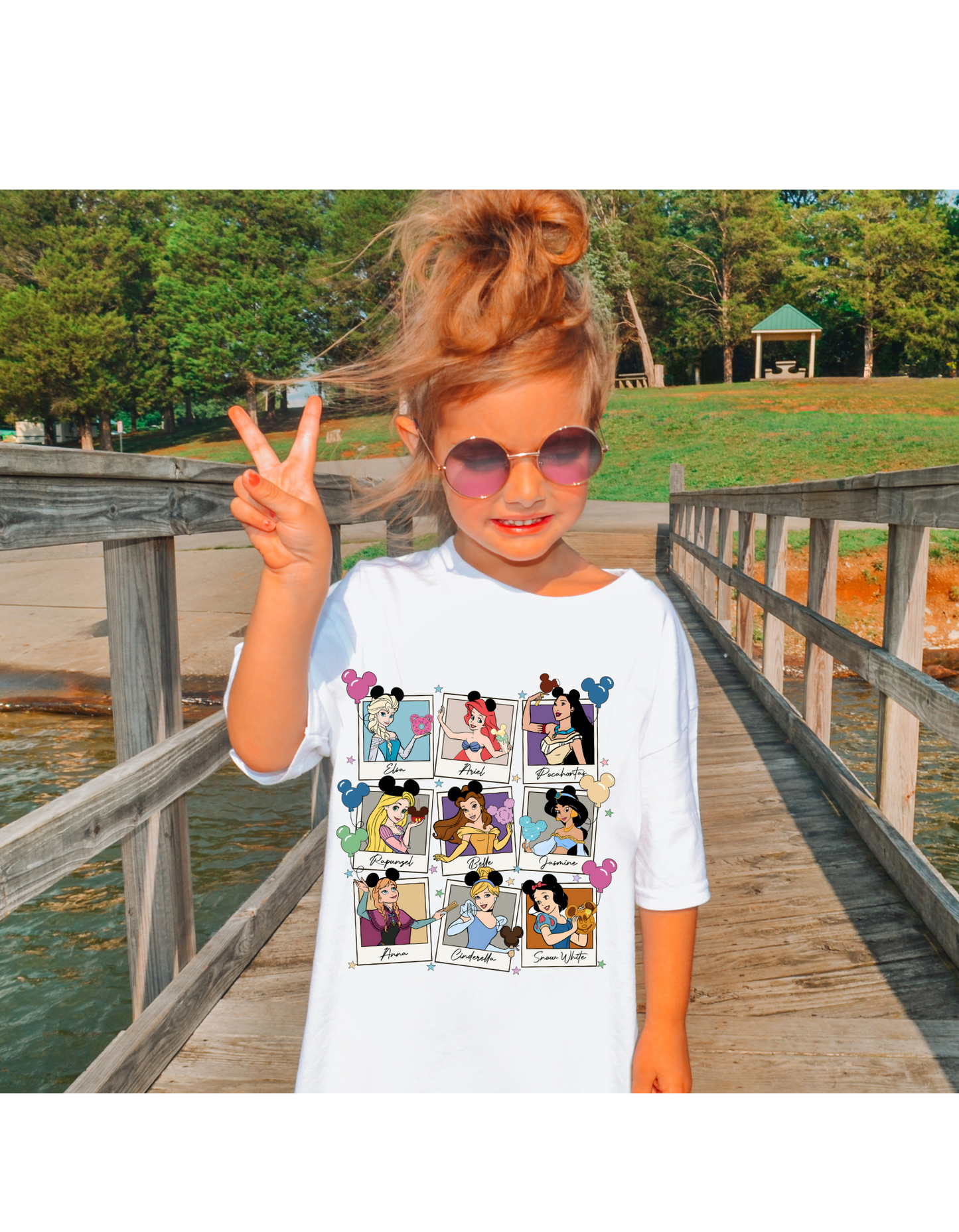 Princess Parade: Disney Dreamers Tee for Kids