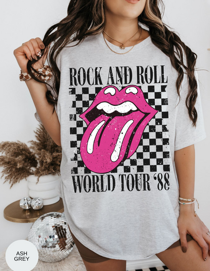 Kiss of Vintage Rock Tee: Tour '88