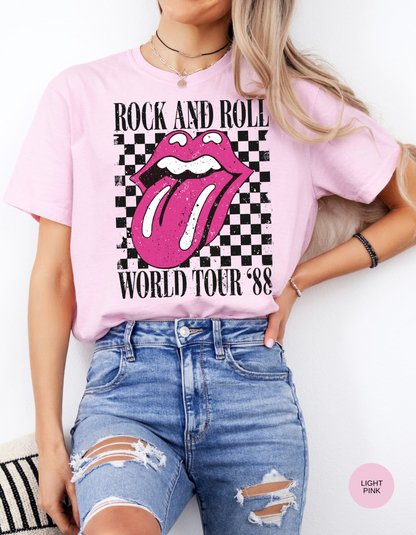 Kiss of Vintage Rock Tee: Tour '88