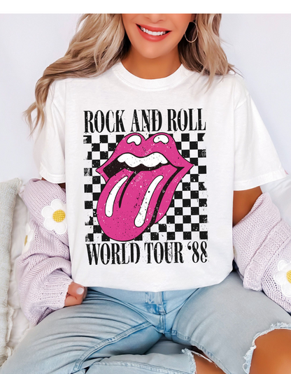 Kiss of Vintage Rock Tee: Tour '88