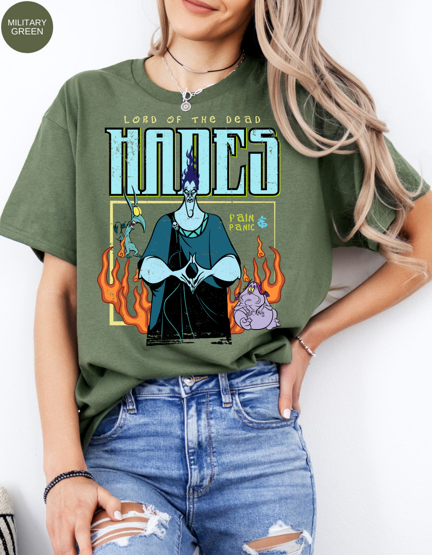 Hades' Mischievous Pain and Panic Tee