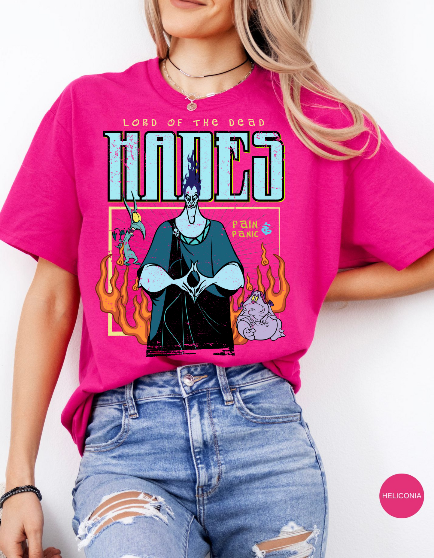 Hades' Mischievous Pain and Panic Tee