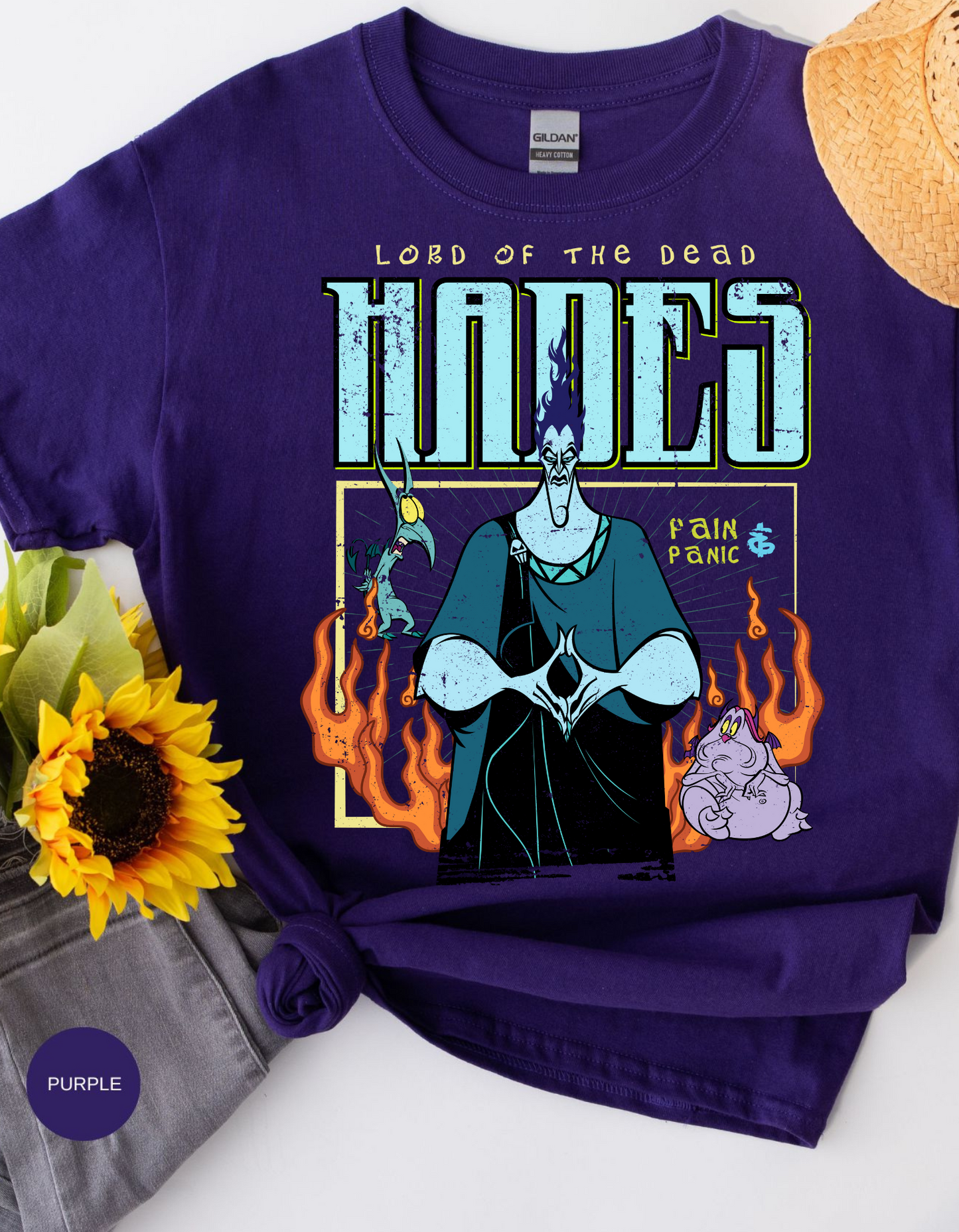 Hades' Mischievous Pain and Panic Tee