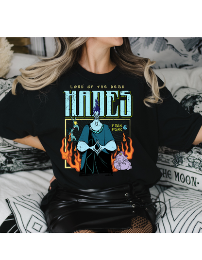 Hades' Mischievous Pain and Panic Tee