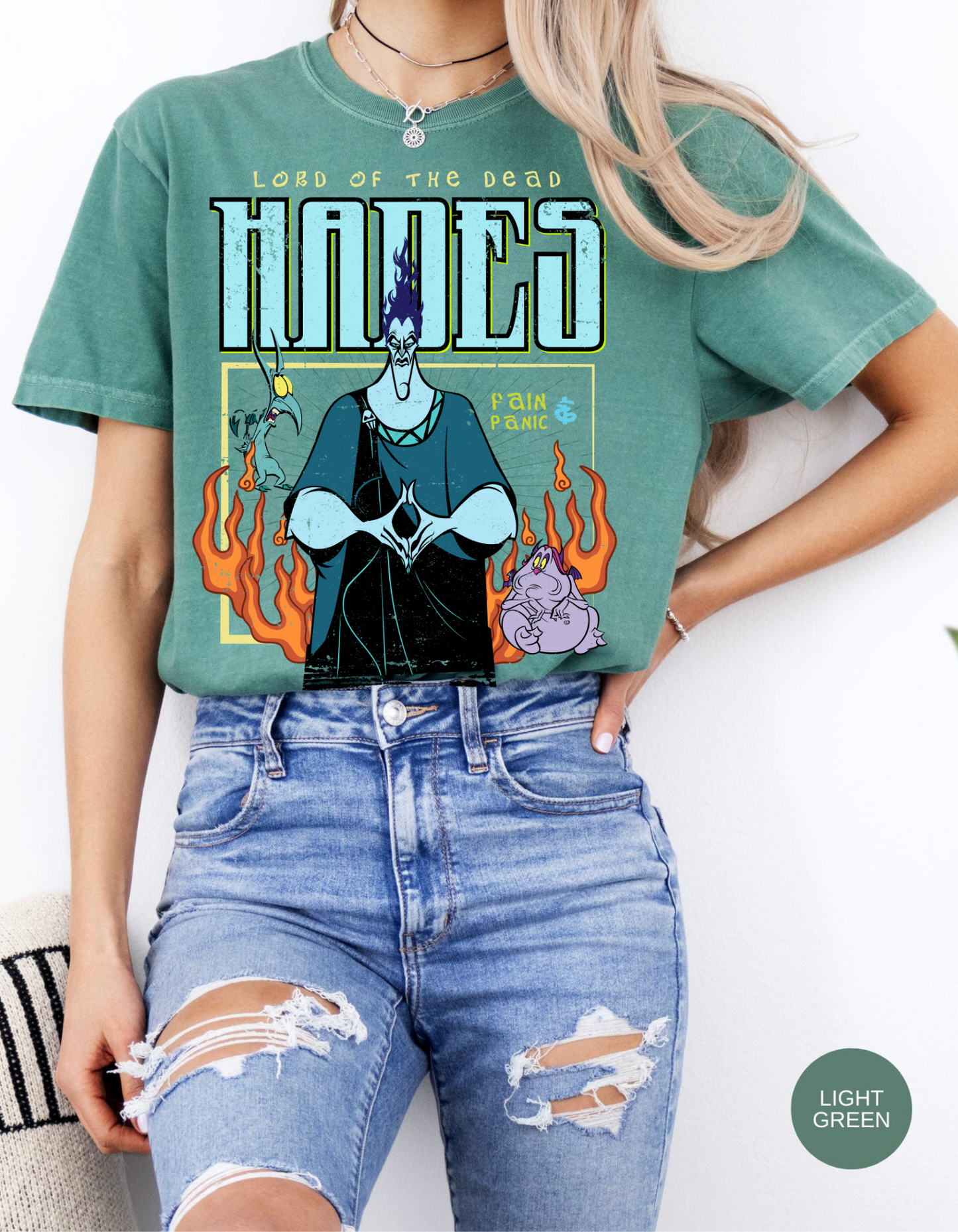 Hades' Mischievous Pain and Panic Tee