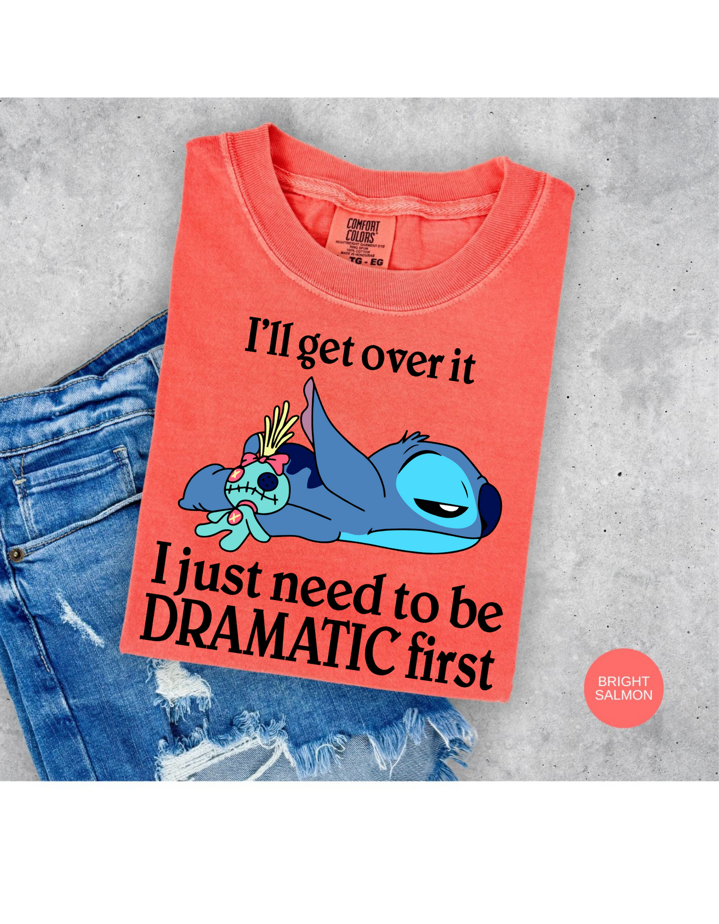 Dramatic Stitch Vibes Tee