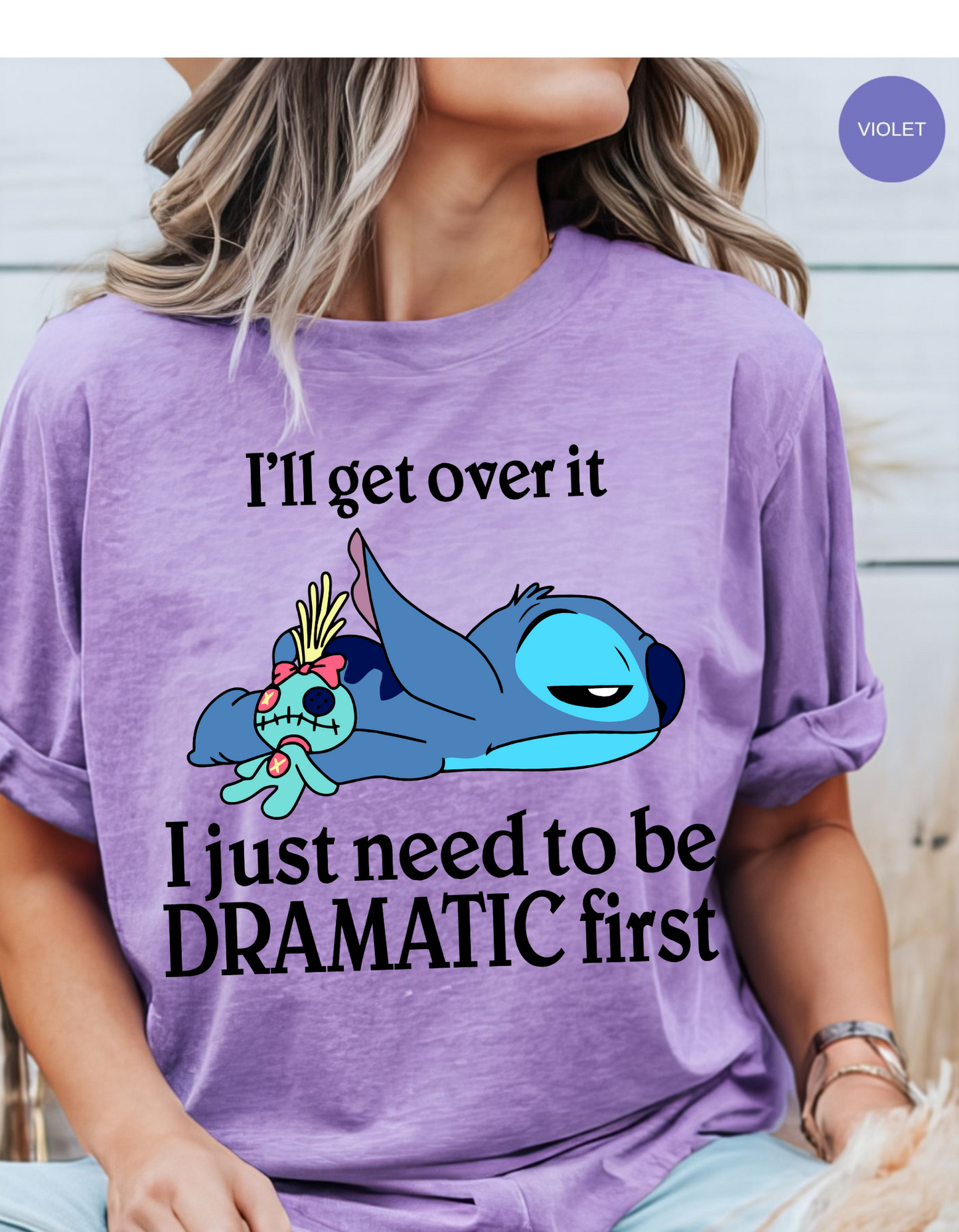 Dramatic Stitch Vibes Tee