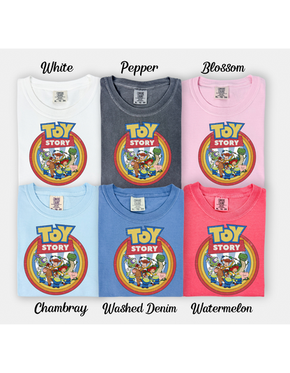 To Infinity and Tee-yond: Vintage Toy Story Crew Tee