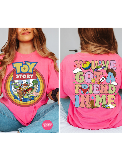 To Infinity and Tee-yond: Vintage Toy Story Crew Tee