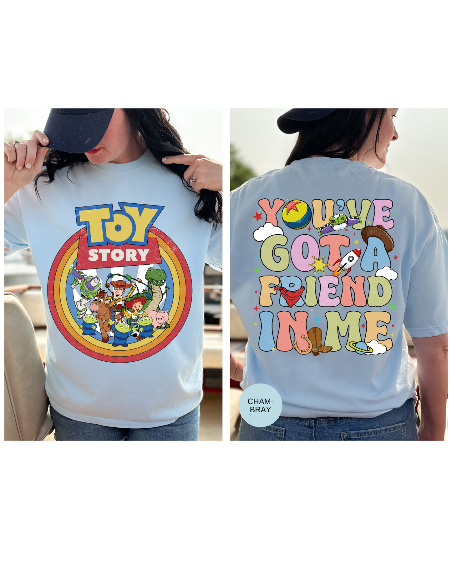 To Infinity and Tee-yond: Vintage Toy Story Crew Tee