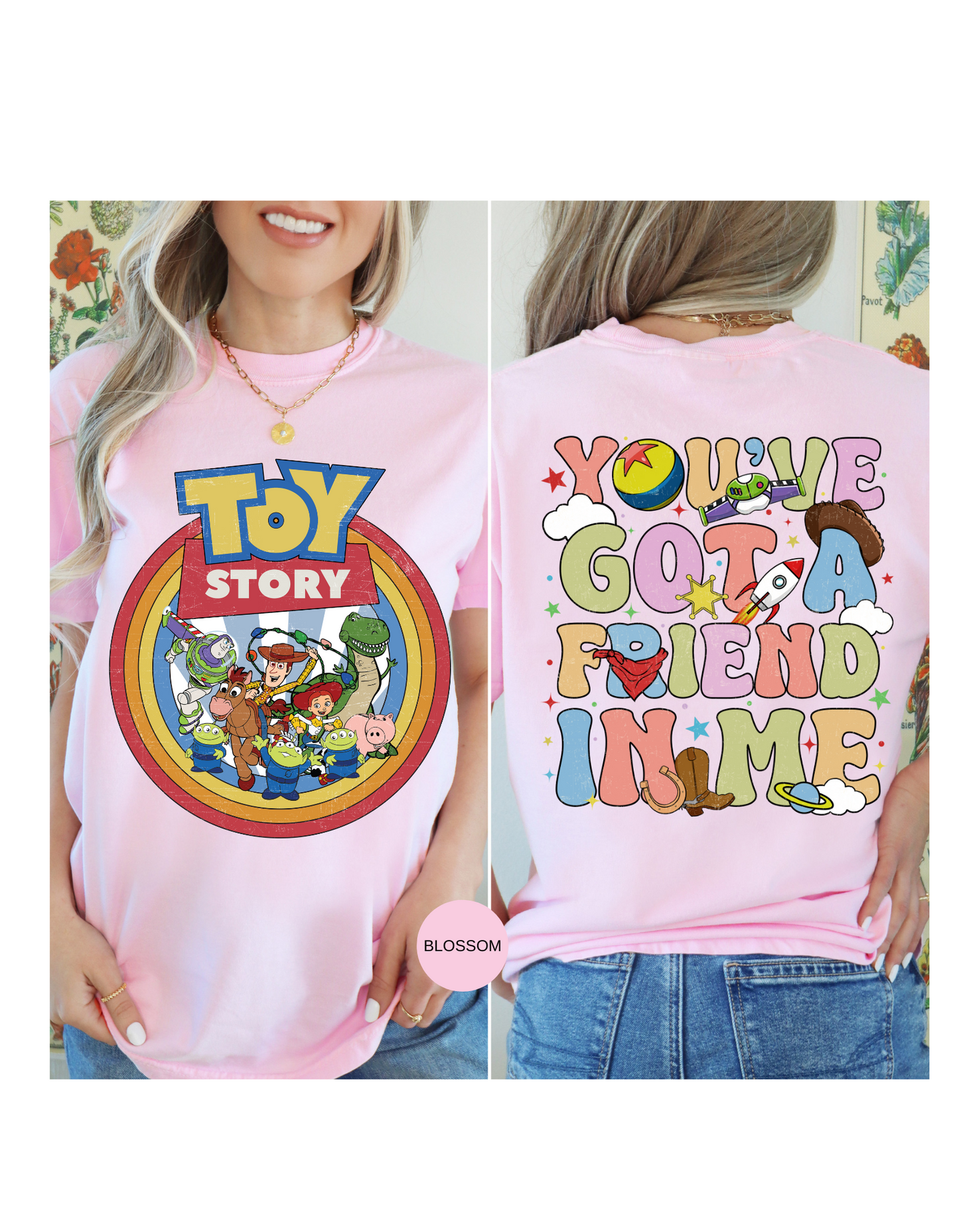 To Infinity and Tee-yond: Vintage Toy Story Crew Tee