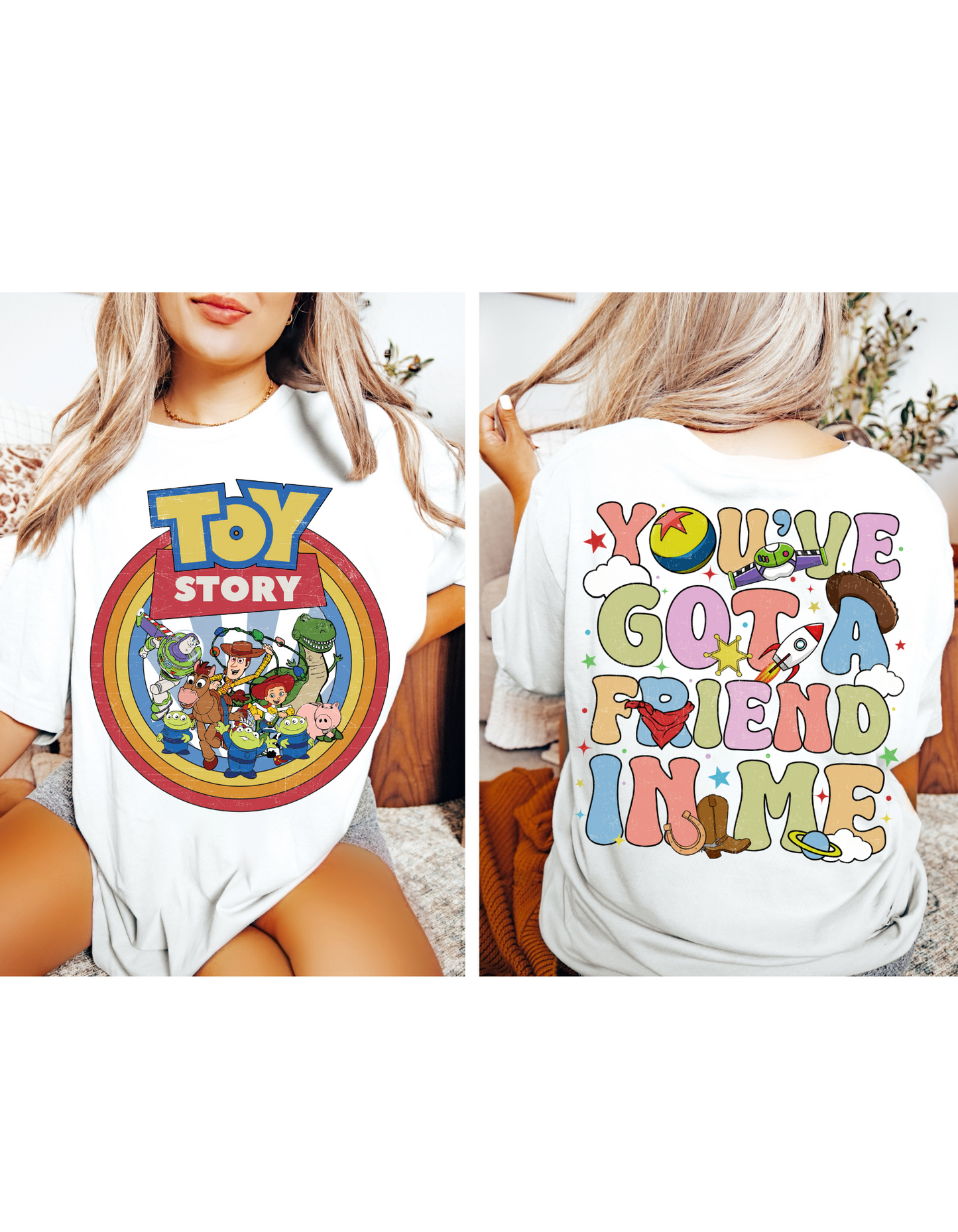 To Infinity and Tee-yond: Vintage Toy Story Crew Tee