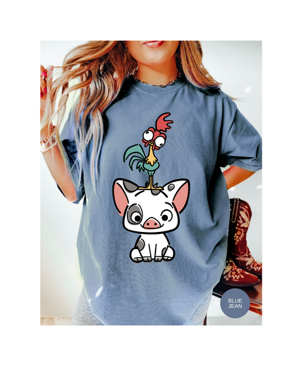 Cluckin' Awesome: Island Adventure Tee