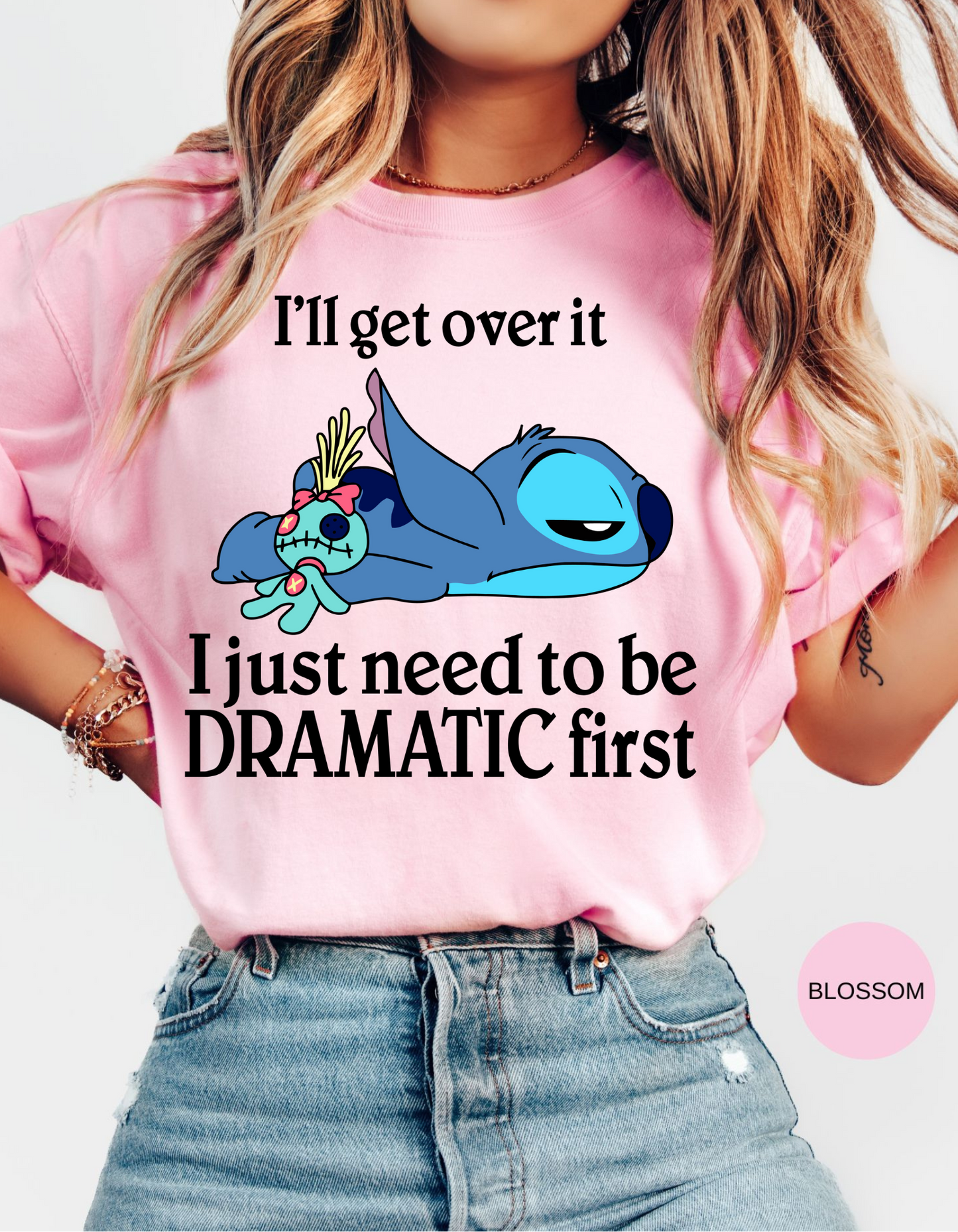 Dramatic Stitch Vibes Tee