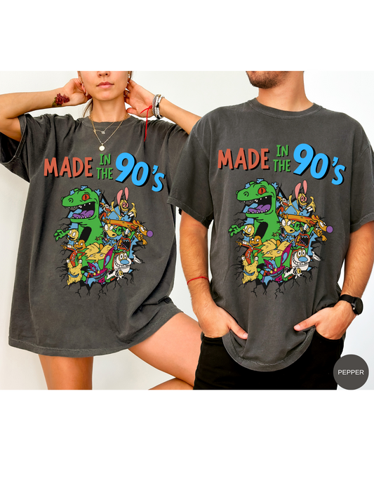 90s Cartoons Nostalgia Blast Tee