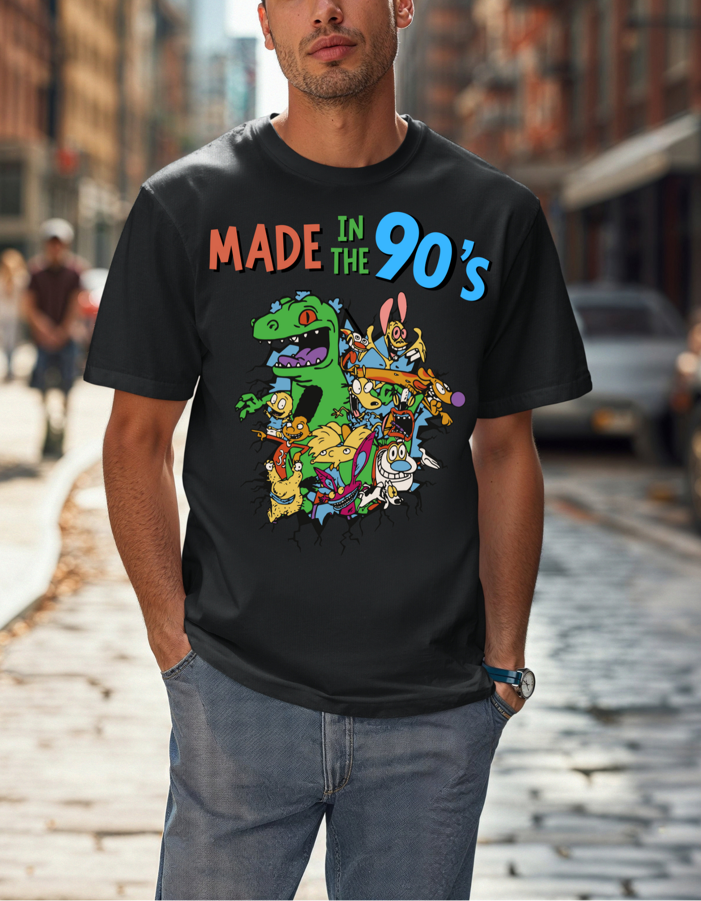 90s Cartoons Nostalgia Blast Tee