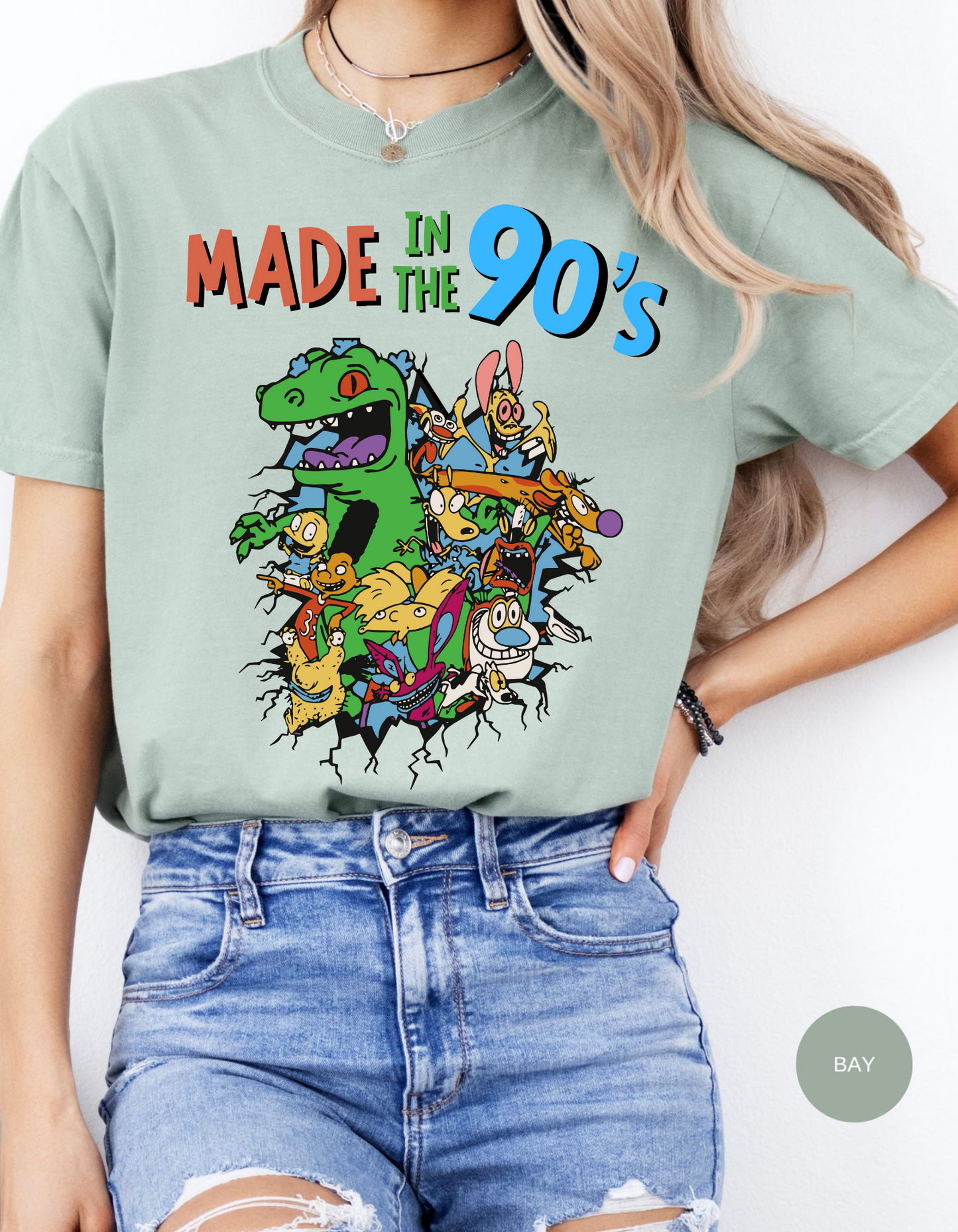 90s Cartoons Nostalgia Blast Tee