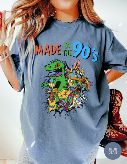 90s Cartoons Nostalgia Blast Tee