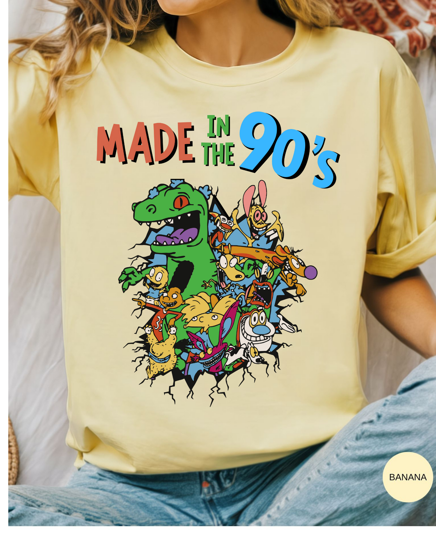 90s Cartoons Nostalgia Blast Tee