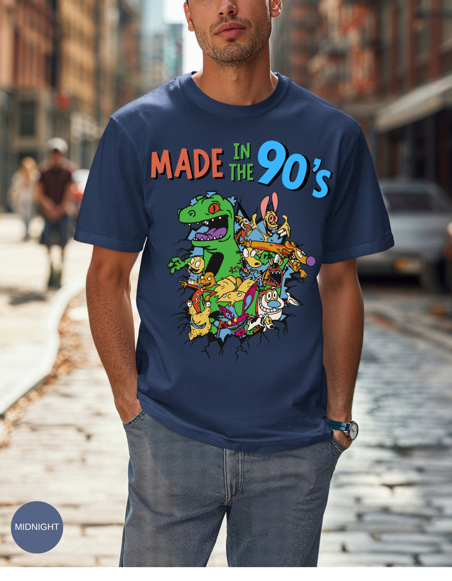 90s Cartoons Nostalgia Blast Tee