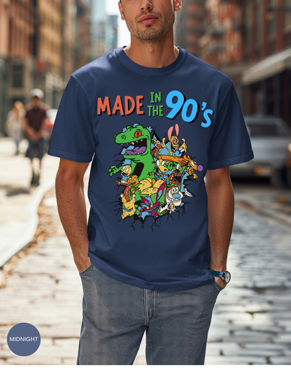 90s Cartoons Nostalgia Blast Tee