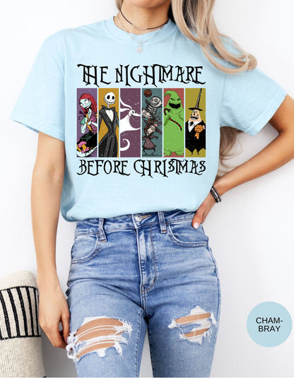 Spooky Nostalgia: Vintage Nightmare Horror Tee