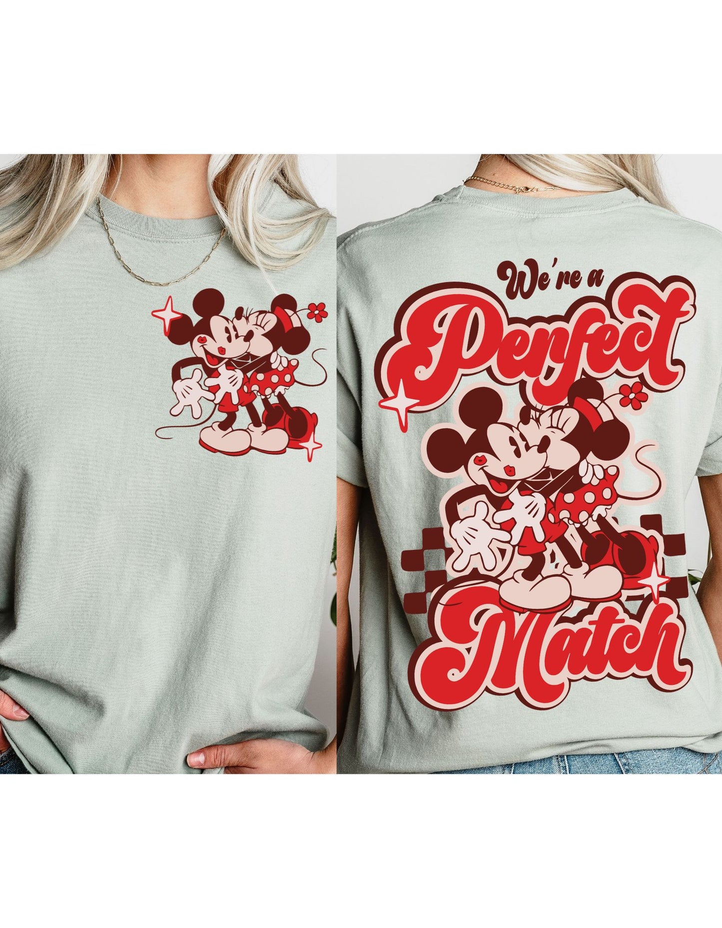 Mickey & Minnie Kisses Everywhere T-Shirt