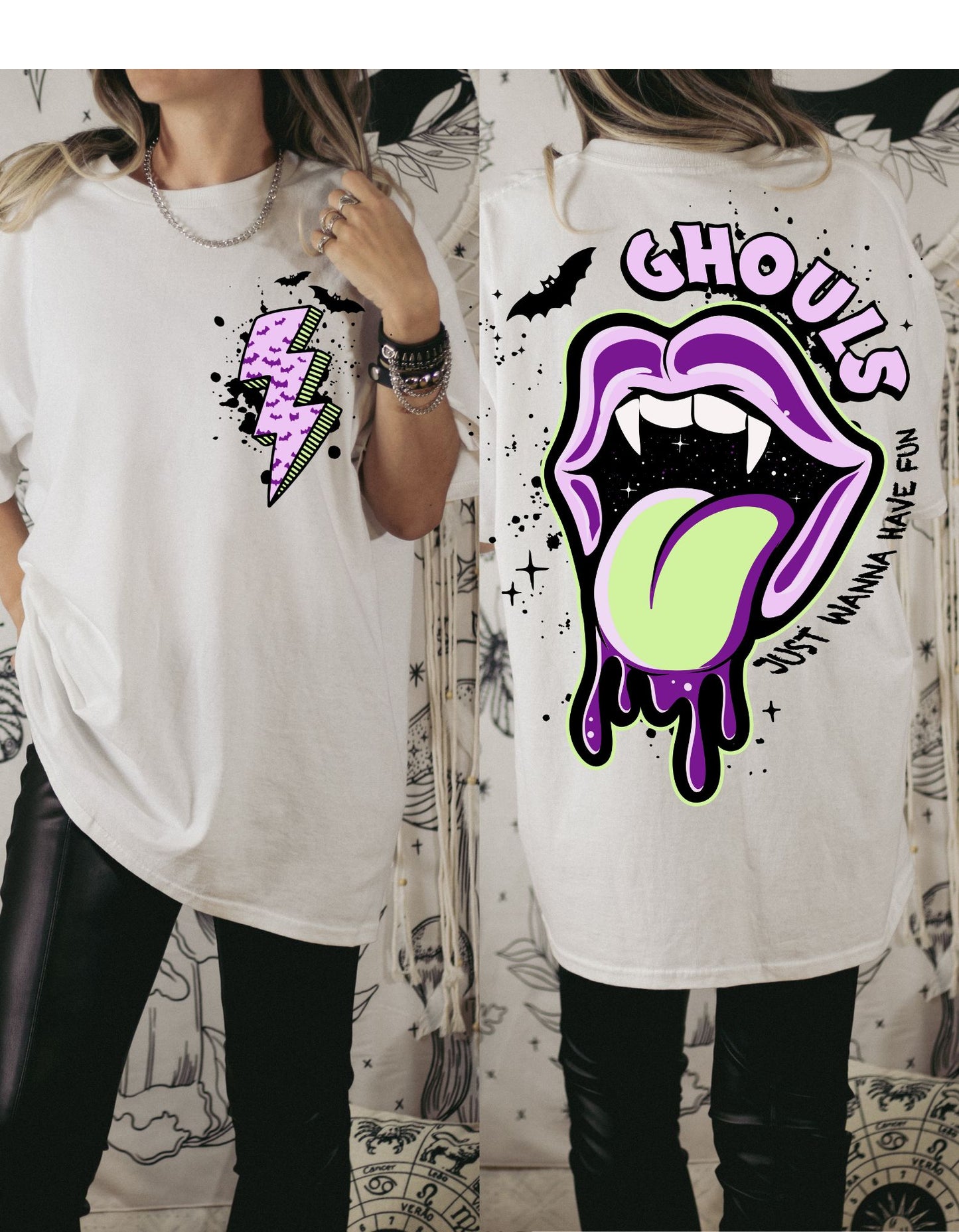 Mean Ghouls Just Wanna Have Fun Halloween Tee