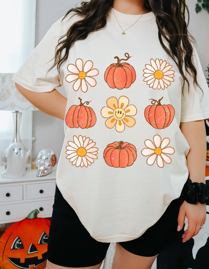 Retro Bloom & Harvest Tee