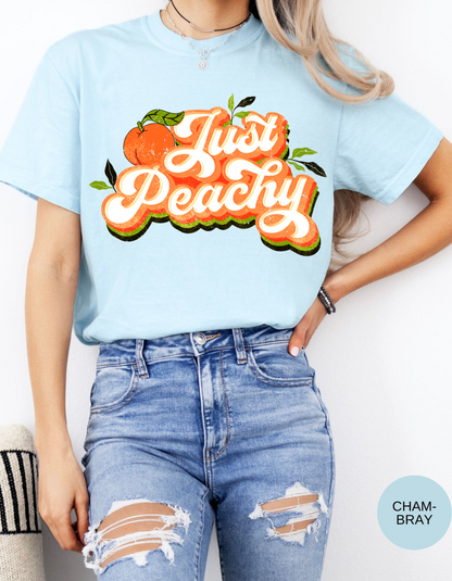 Just Peachy: Sweet Summer Vibes T-Shirt