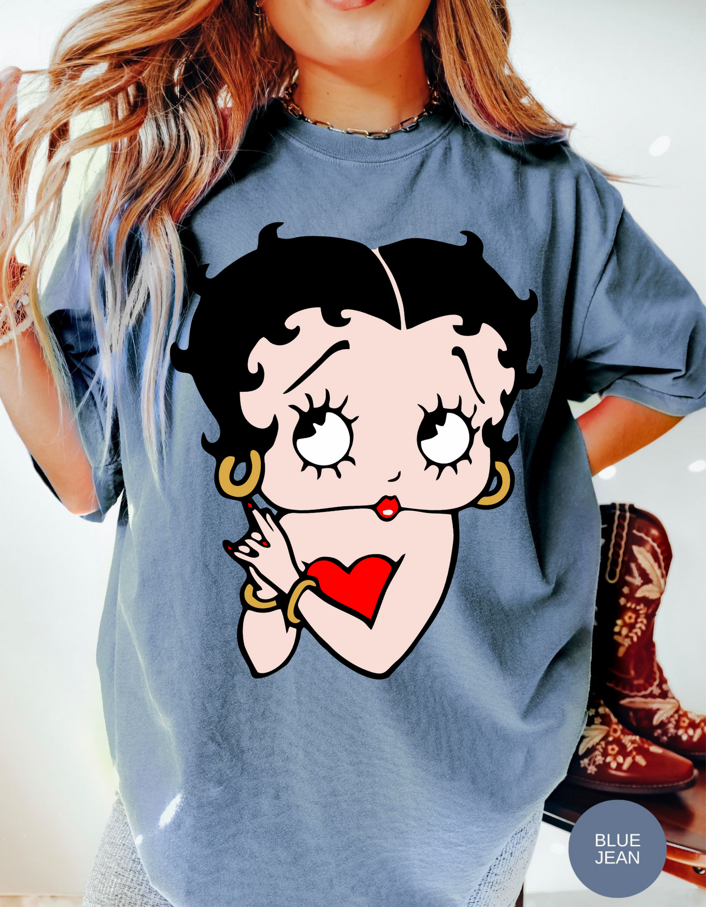 Vintage Betty Boop Charm Tee