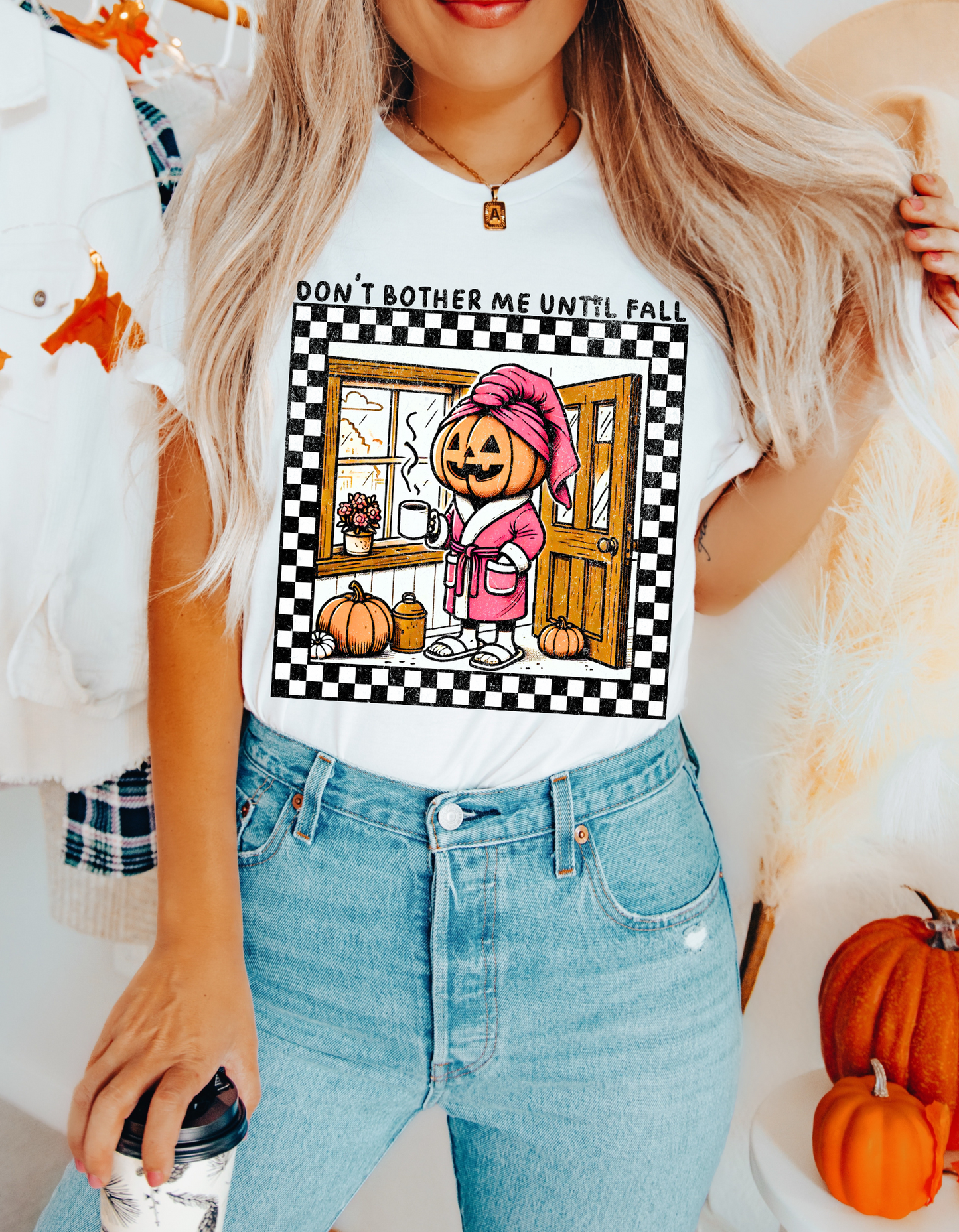 Fall Vibes Only Pumpkin Tee