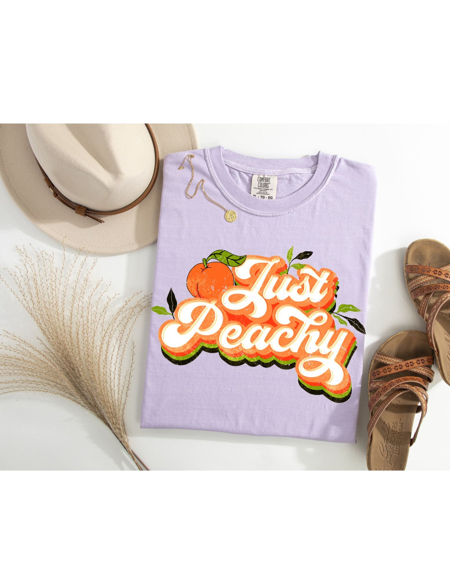 Just Peachy: Sweet Summer Vibes T-Shirt