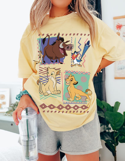 Hakuna Matata Retro 90s Throwback Lion King Tee