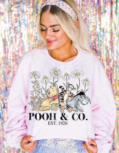 Pooh & Co. Cuddle Crewneck: A Hundred Acres of Warmth and Comfort!