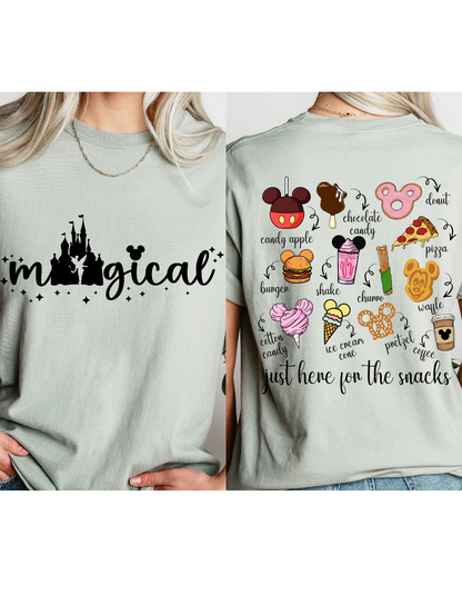 Magical Kingdom Snacks Tshirt