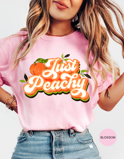 Just Peachy: Sweet Summer Vibes T-Shirt