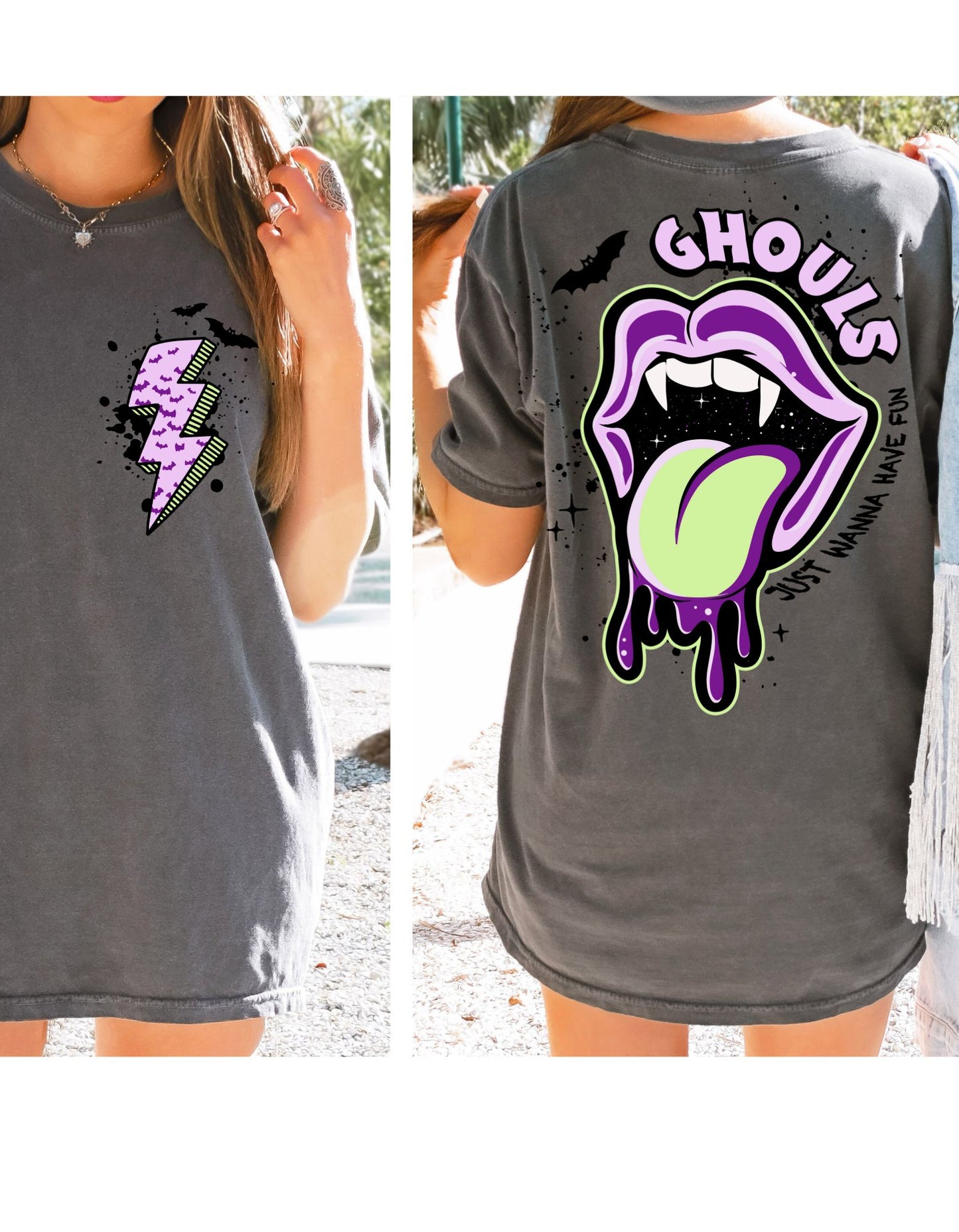 Mean Ghouls Just Wanna Have Fun Halloween Tee