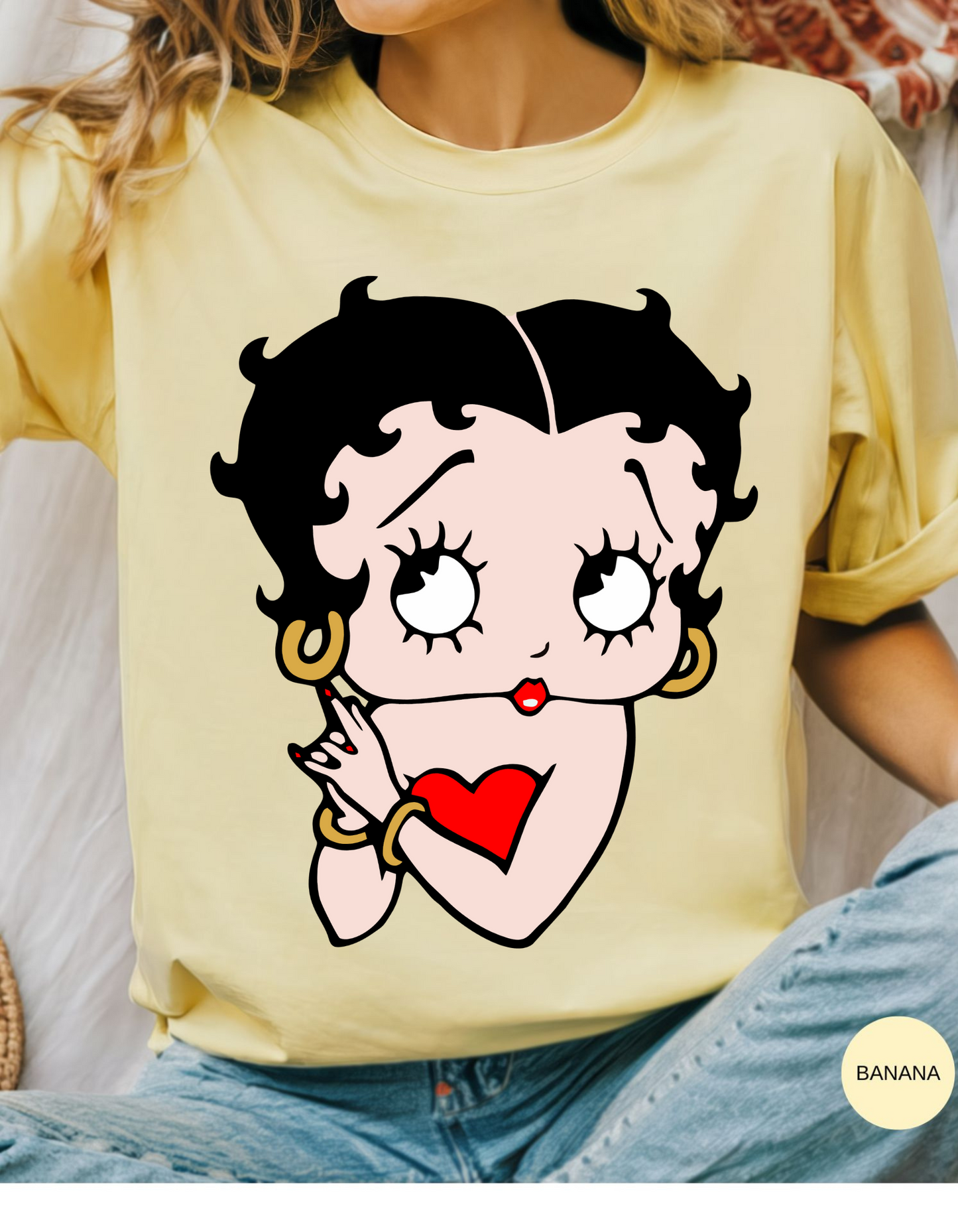 Vintage Betty Boop Charm Tee