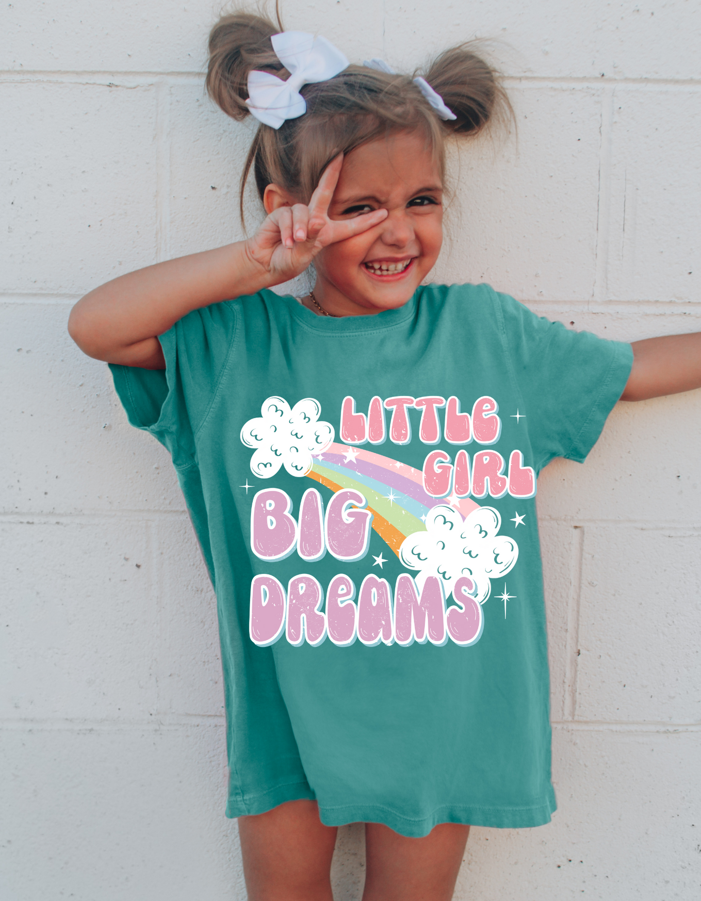 Little Girl, Big Dreams Tee