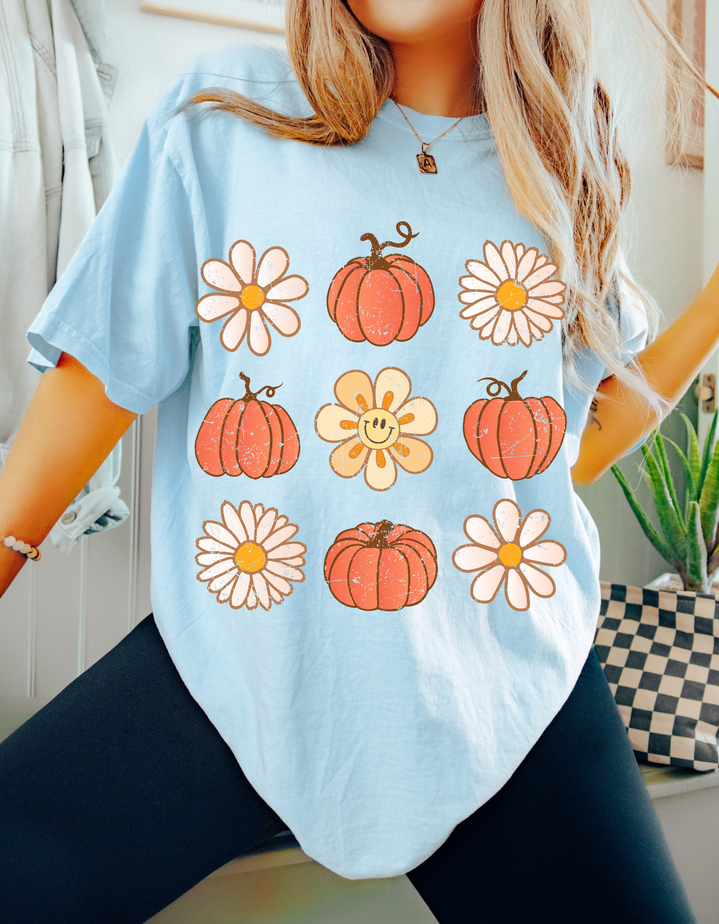 Retro Bloom & Harvest Tee