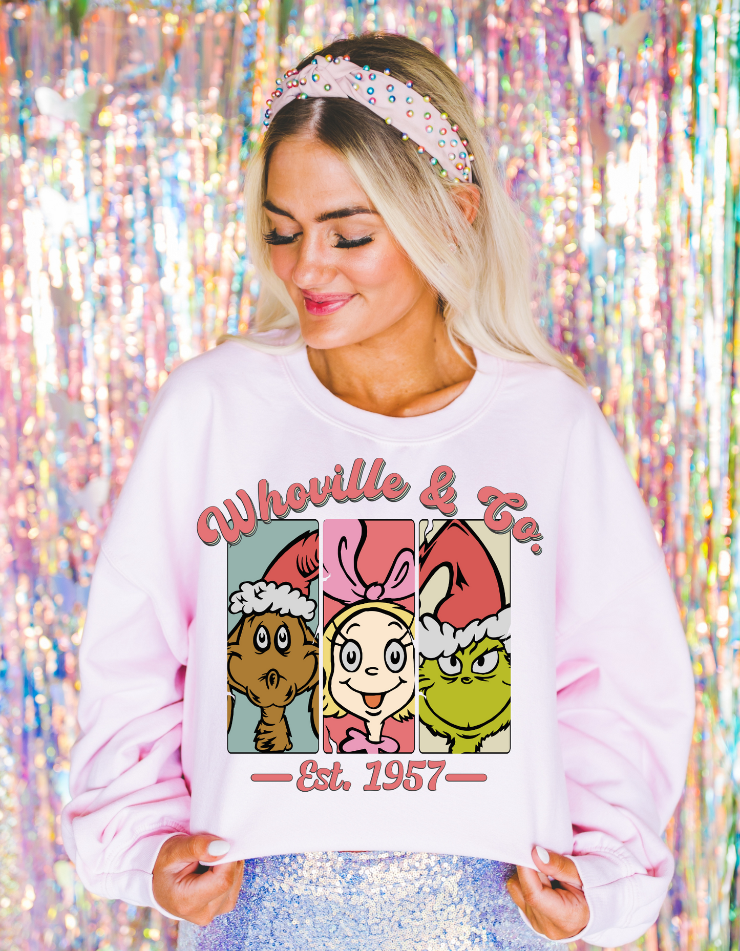 Whoville Cozy: Celebrate the Spirit Sweatshirt