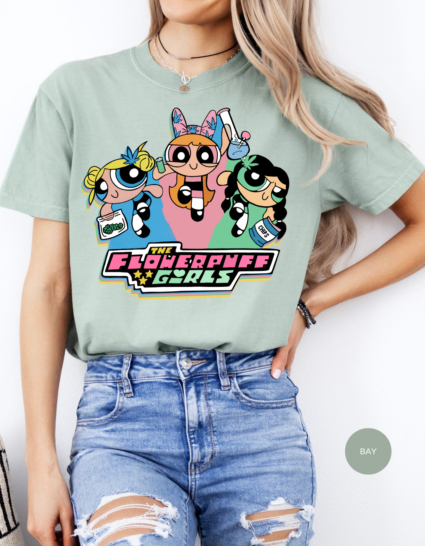 FlowerPuff Girls To The Rescue Tee