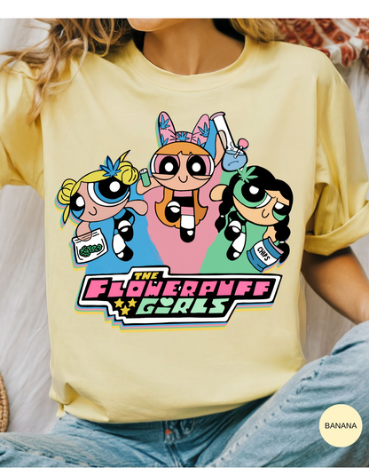 FlowerPuff Girls To The Rescue Tee