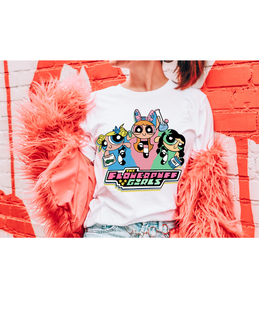 FlowerPuff Girls To The Rescue Tee