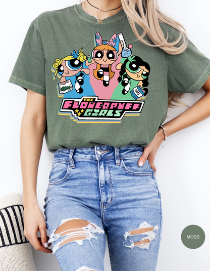 FlowerPuff Girls To The Rescue Tee